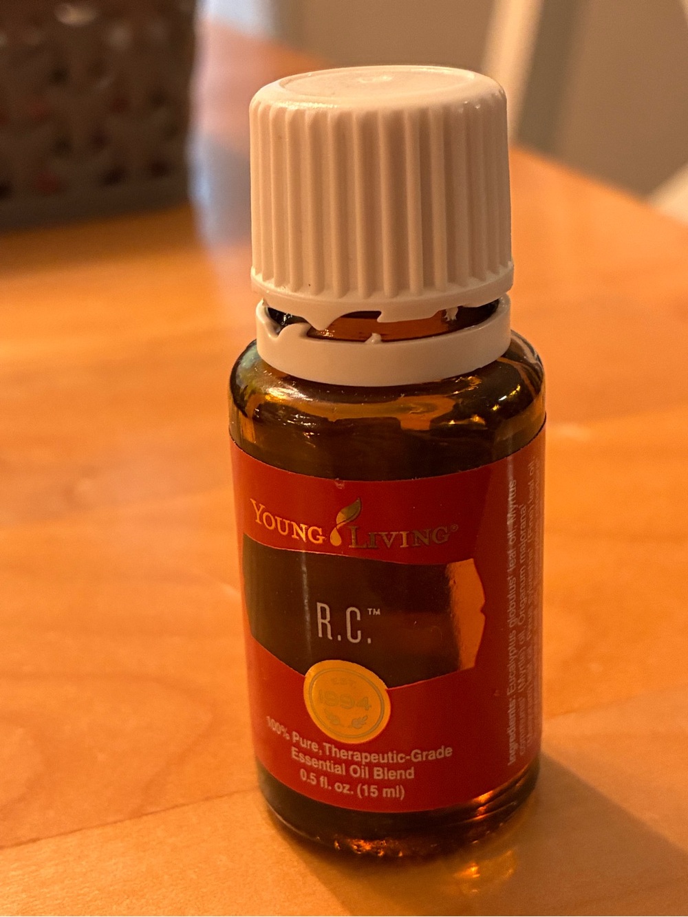 Young Living R. C. 15ml (Open)